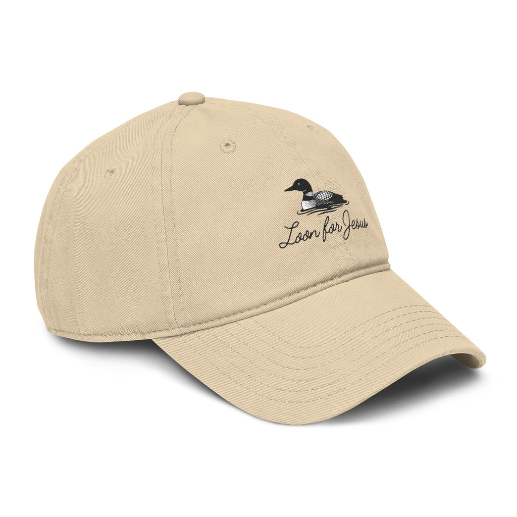 "Loon for Jesus" Embroidered Cap