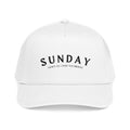 Sunday Embroidered Baseball Cap - Casual Weekend Hat