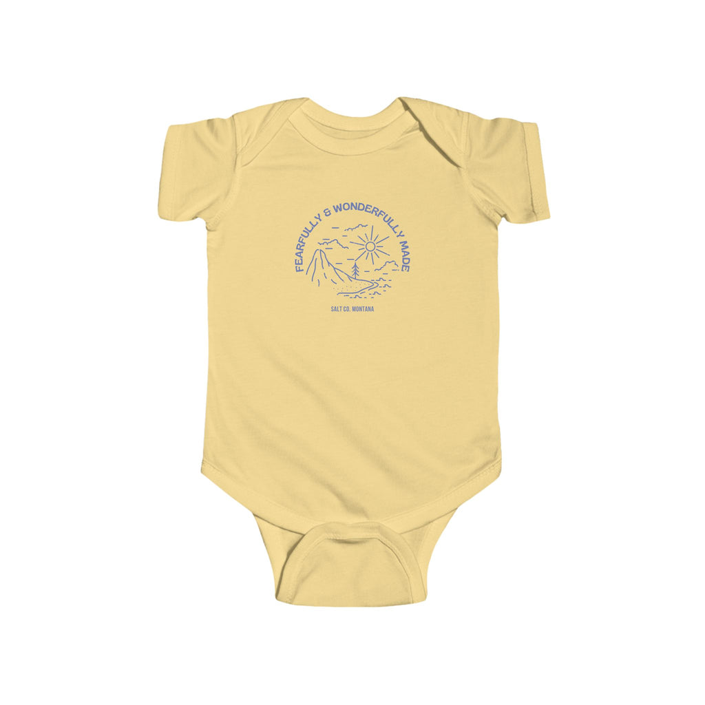Infant Bodysuit — "Fearfully & Wonderfully Made"