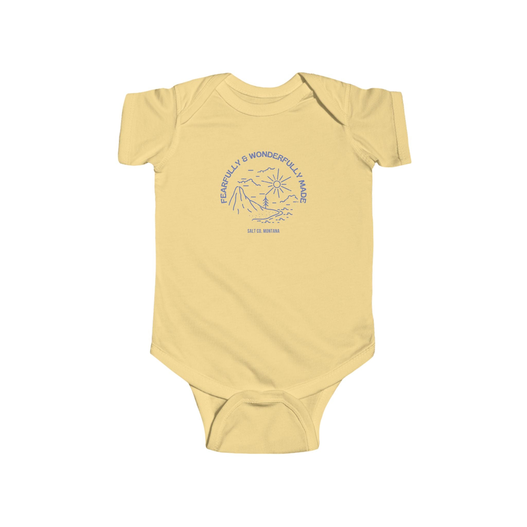 Infant Bodysuit — "Fearfully & Wonderfully Made"