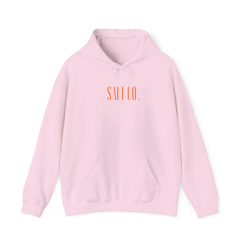 "JLY" Minimalist Hoodie — 'SMILO.' Front & JLY Back Graphic