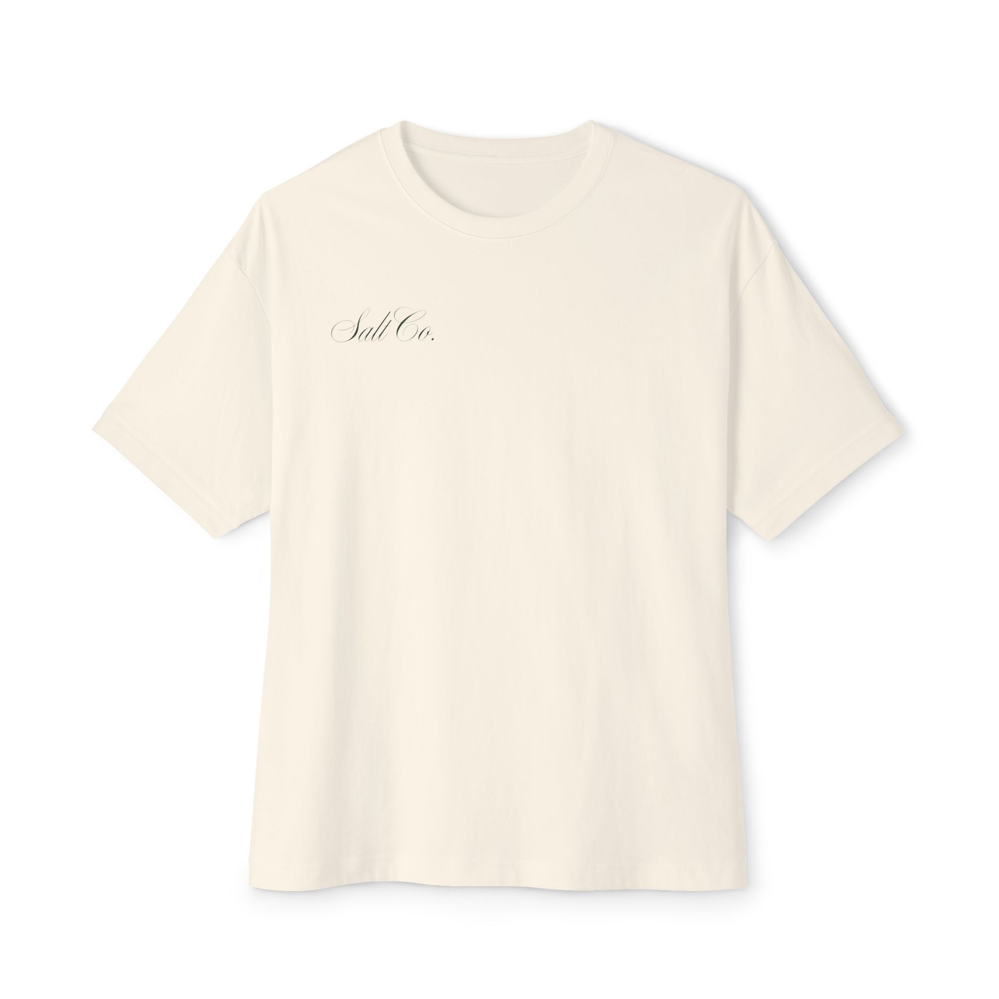 Boxy Tee — Botanical Bloom & Rejoice
