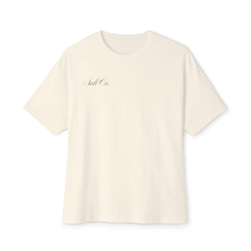 Boxy Tee — Botanical Bloom & Rejoice