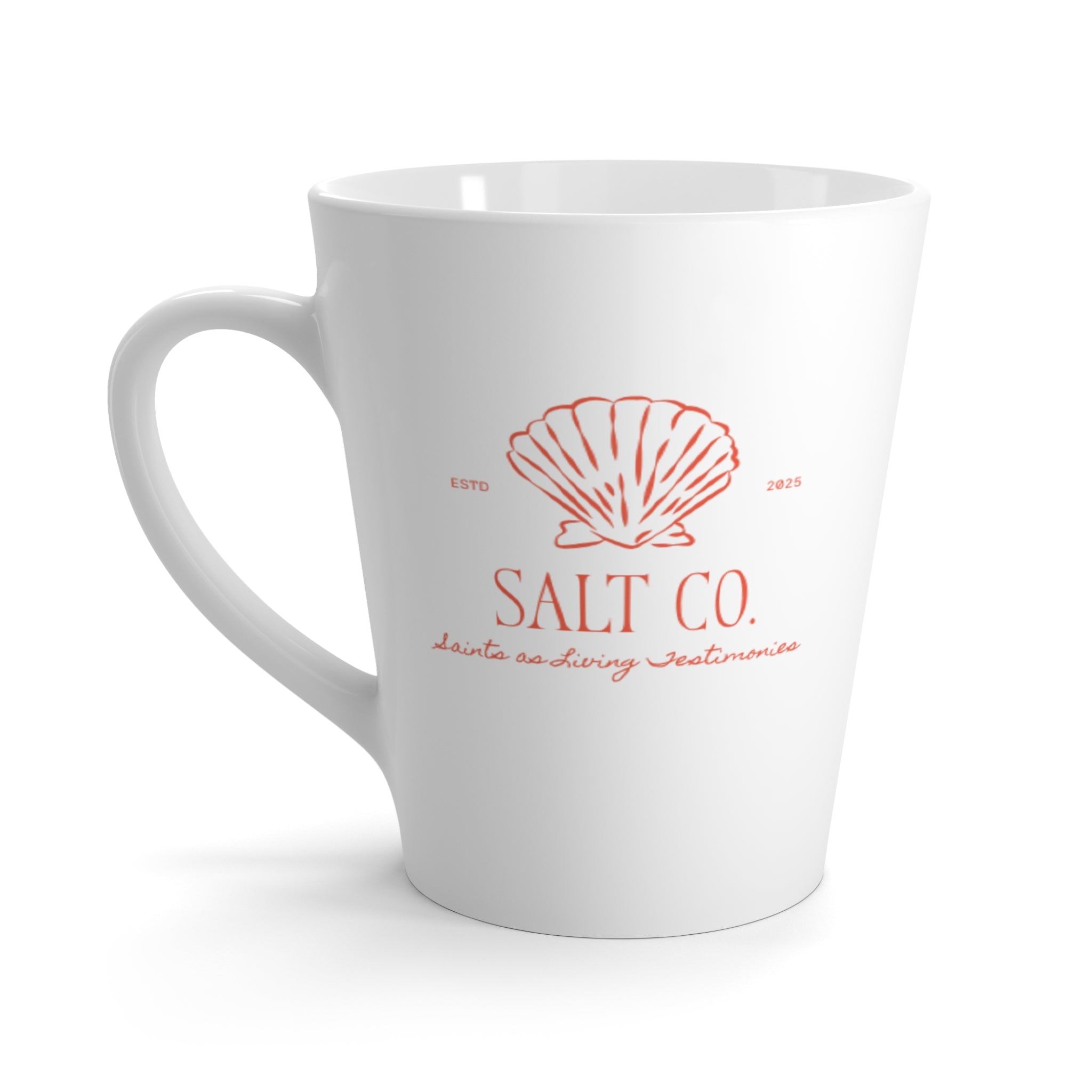 Salt Co. Latte Mug – Coastal Shell Coffee Cup