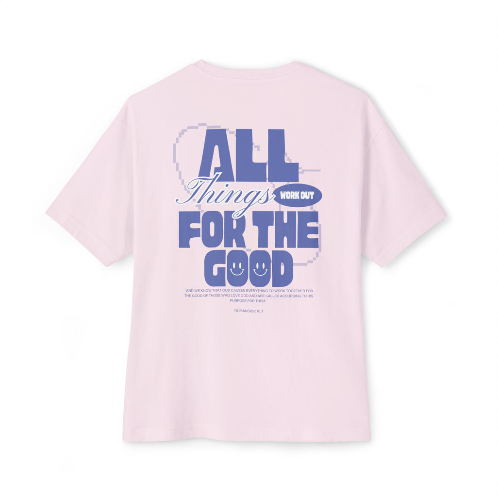 Boxy Tee — "Salt Co." 'All Things Work Out For The Good' Graphic