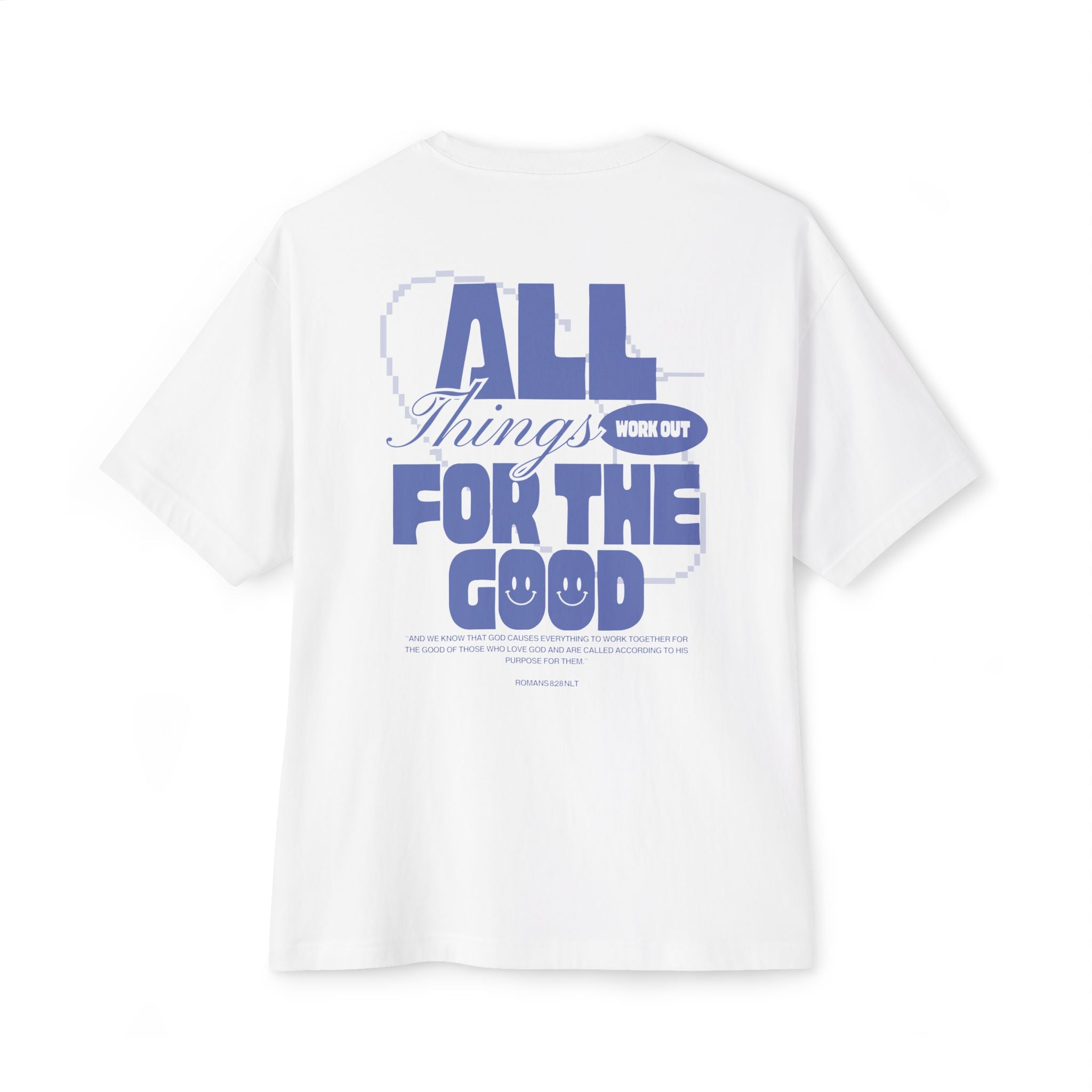 Boxy Tee — "Salt Co." 'All Things Work Out For The Good' Graphic