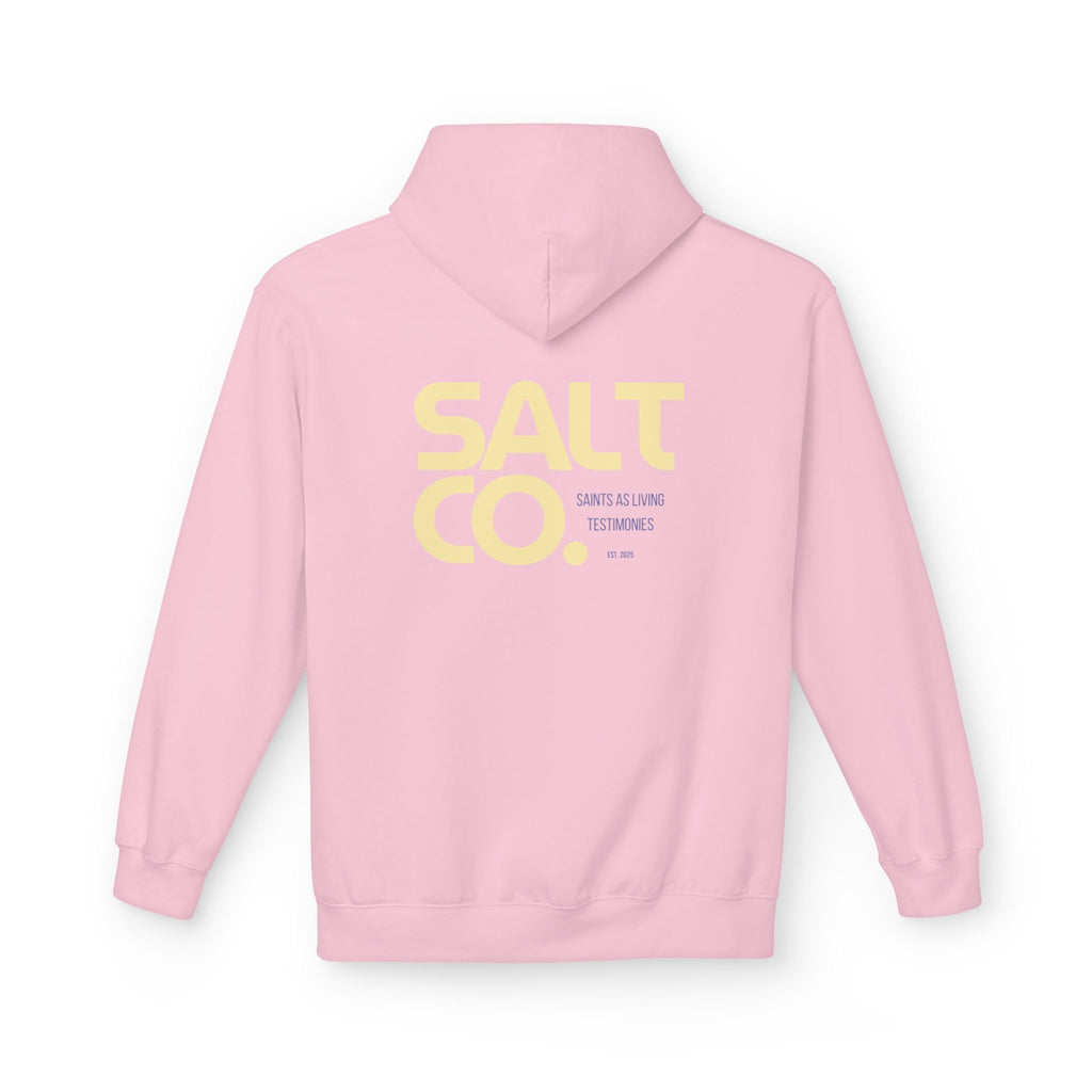 Salt Co. Logo Hoodie — Minimal Coastal Brand Pullover