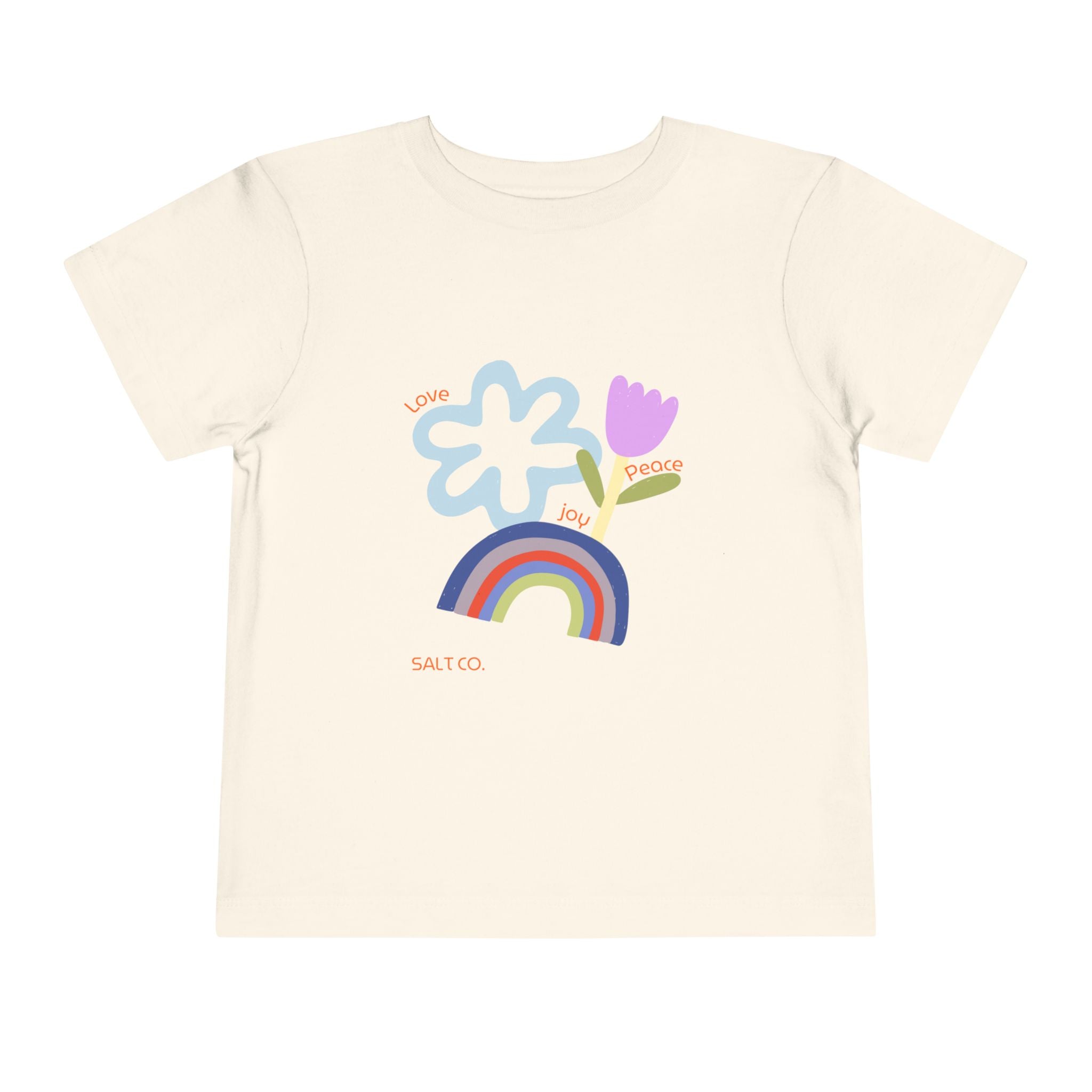 Toddler Tee - Love, Joy, Peace.