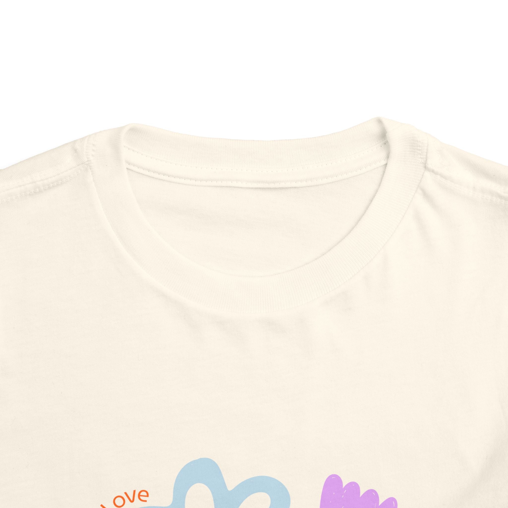 Toddler Tee - Love, Joy, Peace.