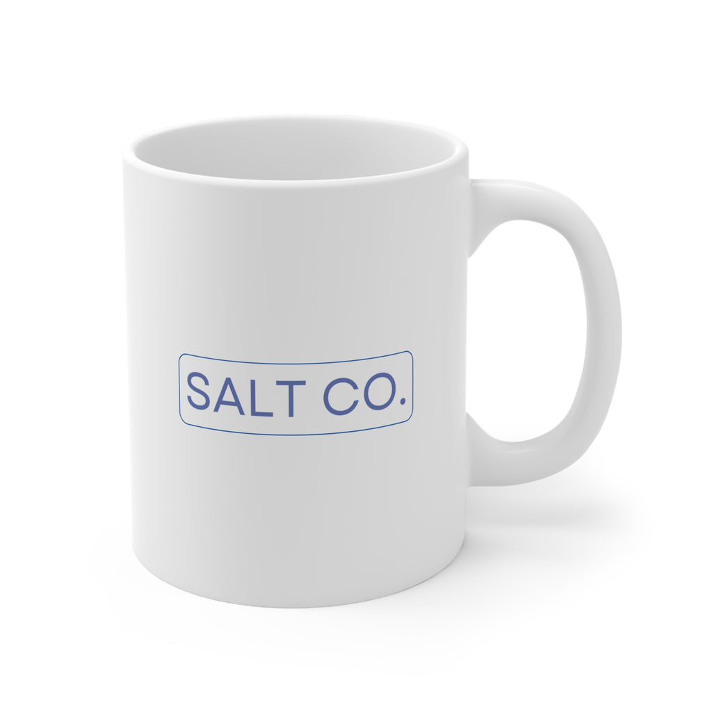Saturday Morning Coffee Mug — 'Meet me at the café' Bible Club Ceramic Mug (11oz, 15oz)