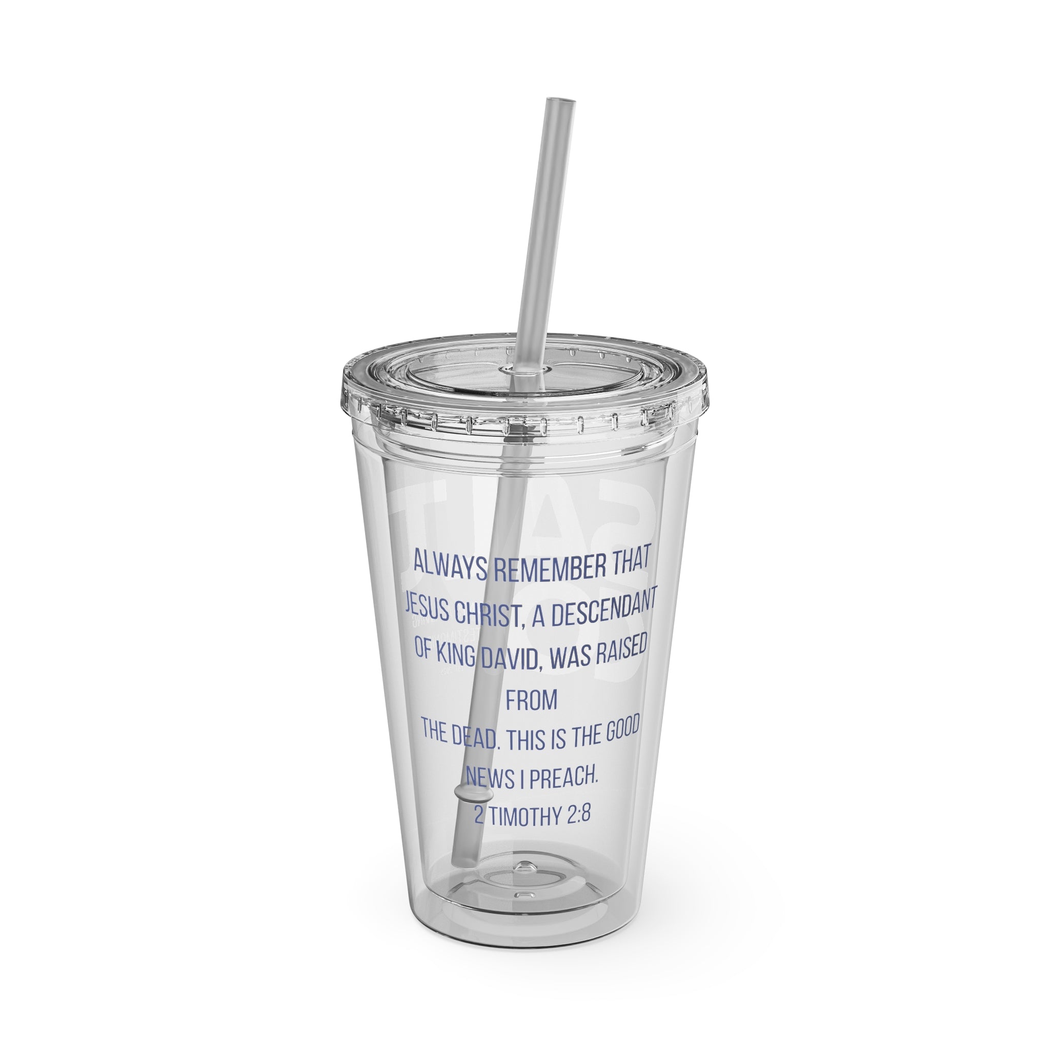 Sunsplash Tumbler with Straw, 16oz