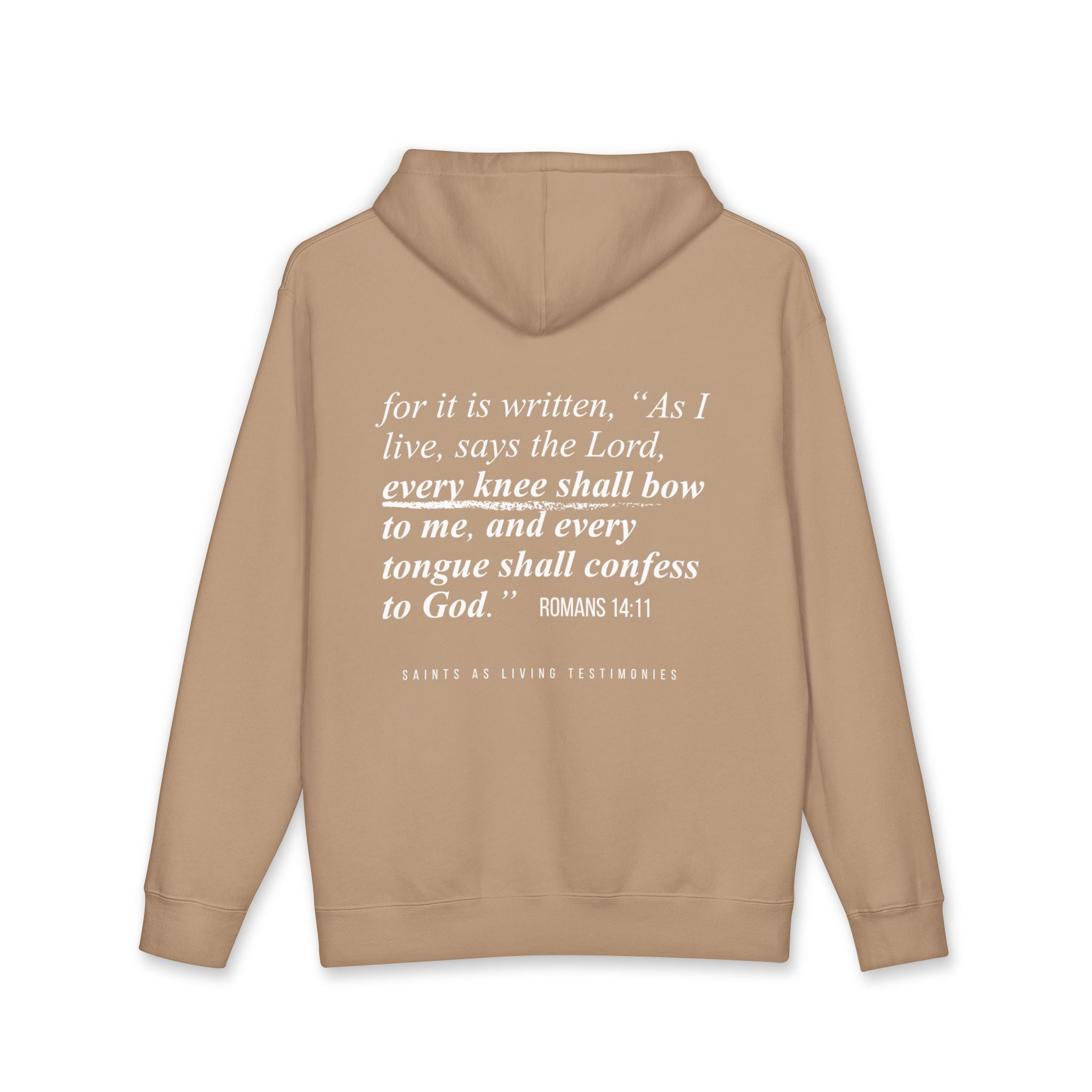 'Every Knee Shall Bow' Hoodie