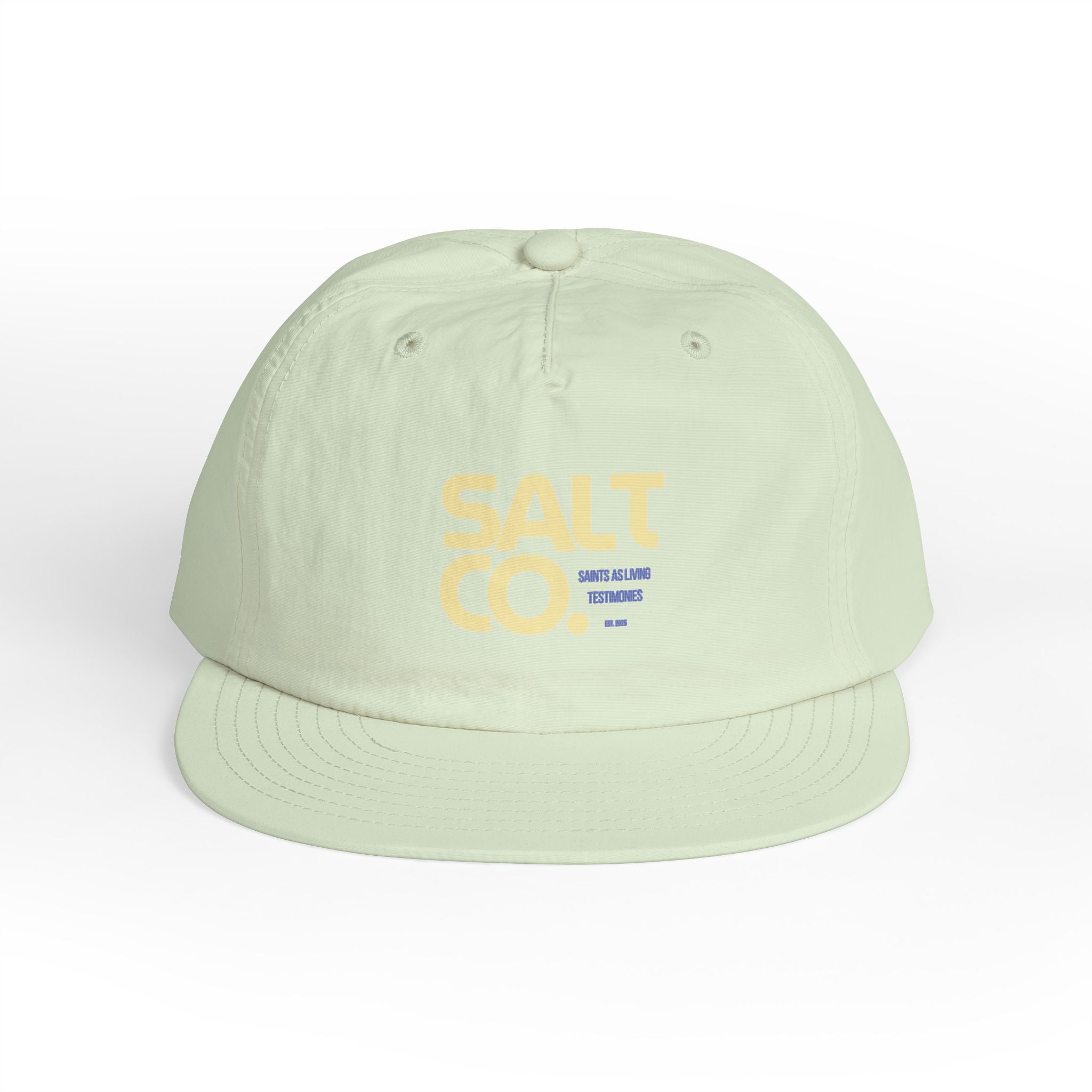 Salt Co. Surf Cap — Washed Beach Snapback Hat