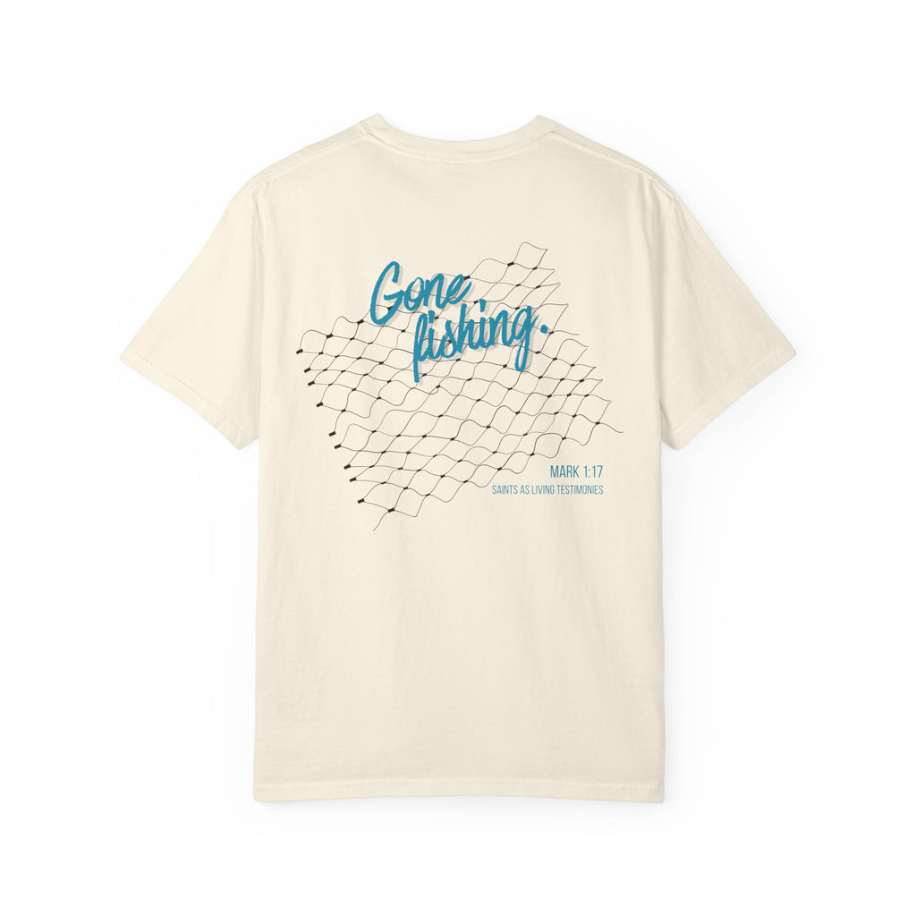 Gone Fishing T-Shirt — Coastal Fishing Graphic Tee