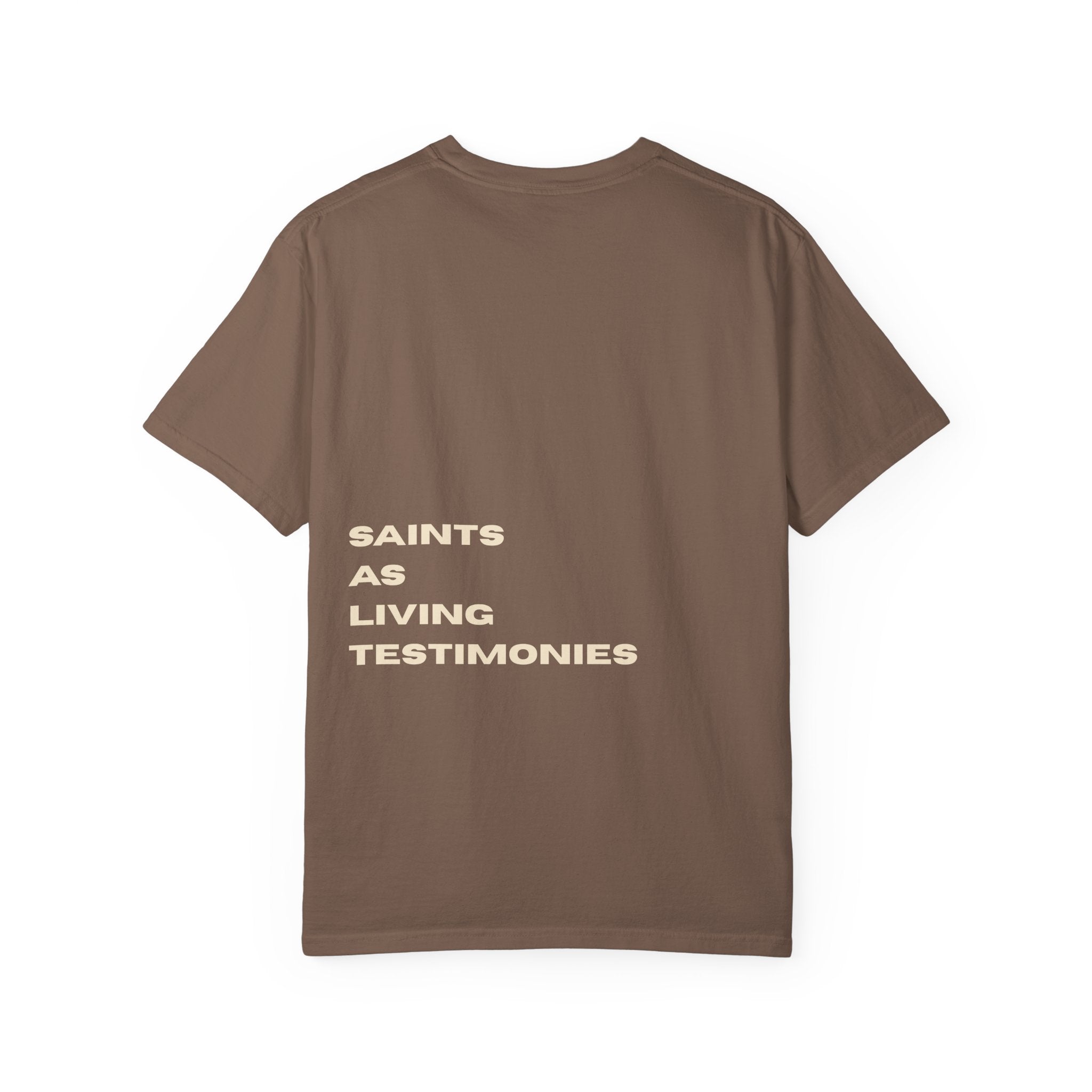 Salt Co. Tee — "Saints as Living Testimonies" Graphic T-Shirt