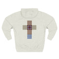 Women's Patchwork Cross Fleece Hoodie