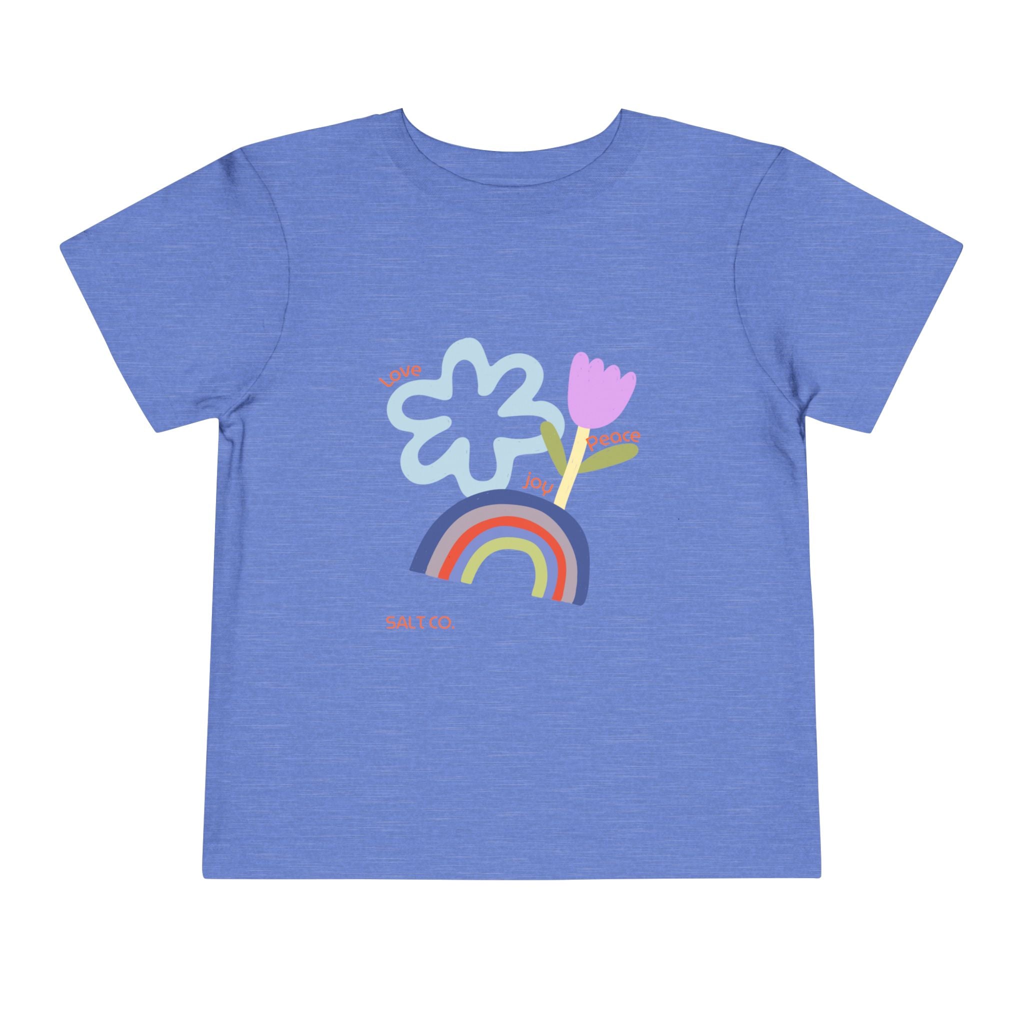 Toddler Tee - Love, Joy, Peace.