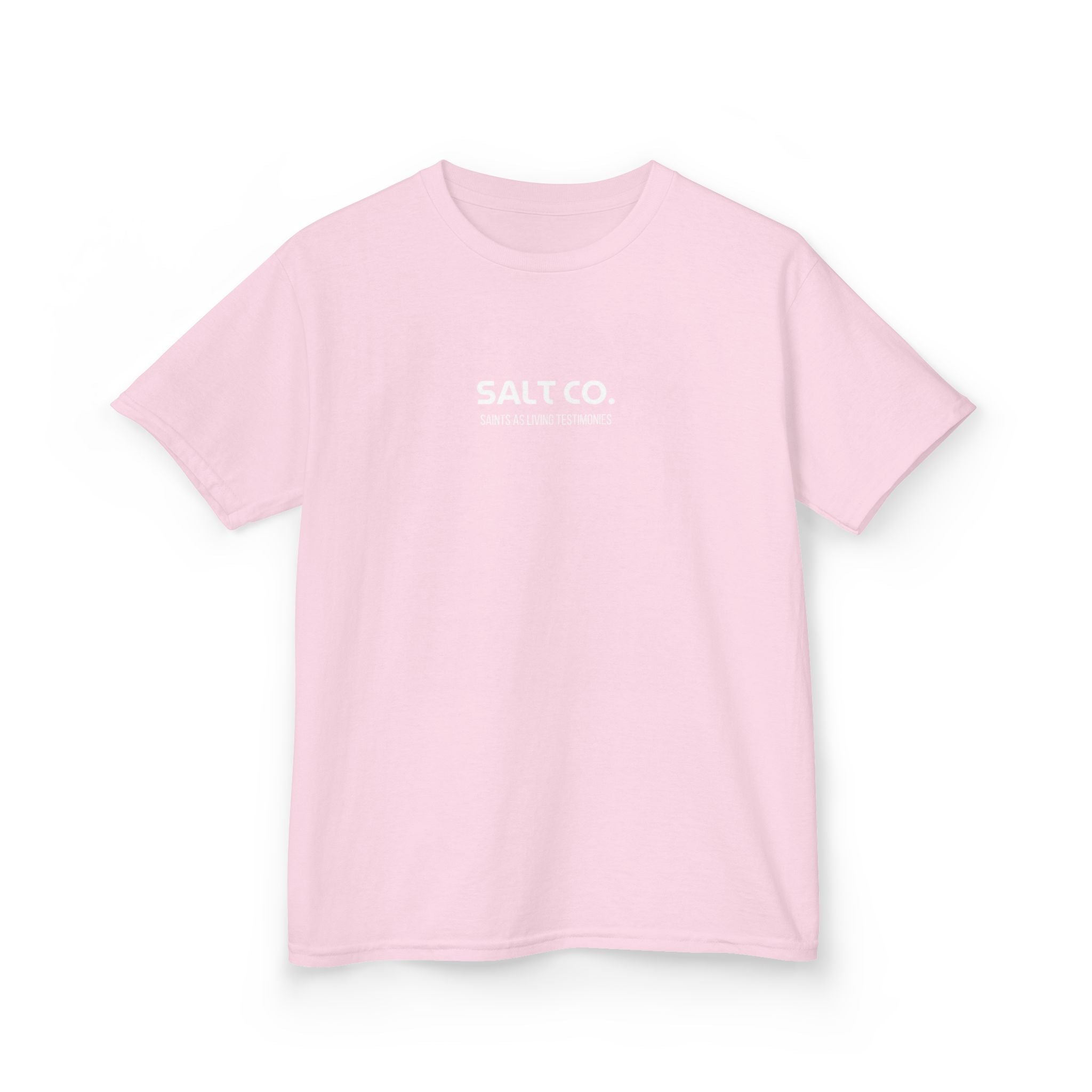 Kids T‑Shirt — "Jesus Loves You" Smiley Tee (Salt Co.)