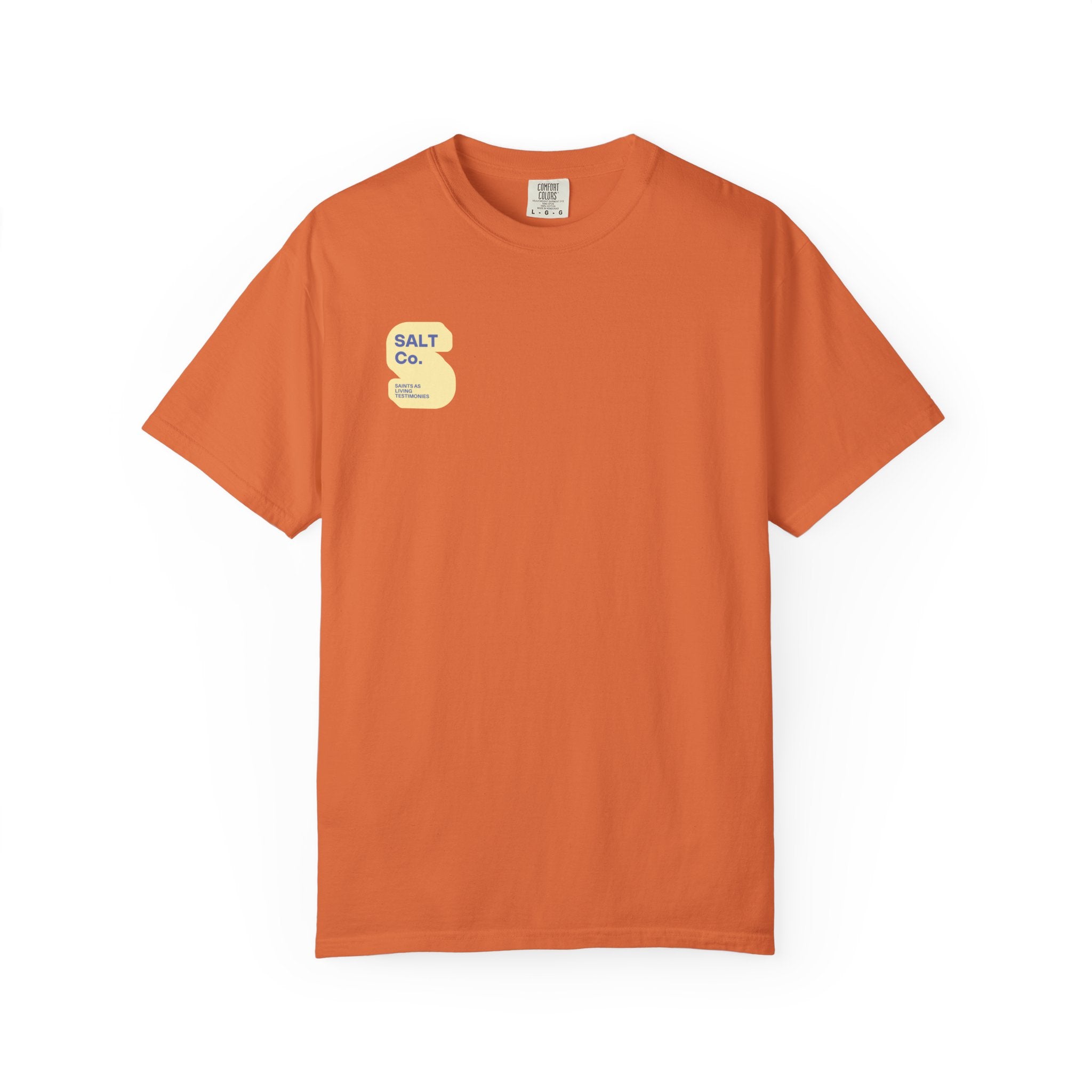 SALT Co. Graphic T-Shirt — 'Saints As Living Testimonies' Retro Logo Tee