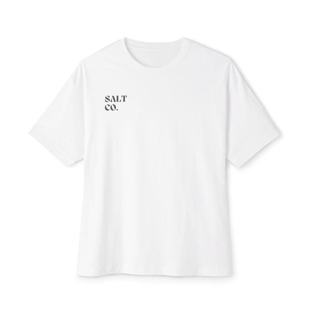 Boxy Tee — "In Montana as it is in Heaven" Minimalist Graphic