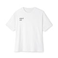 Boxy Tee — "In Montana as it is in Heaven" Minimalist Graphic
