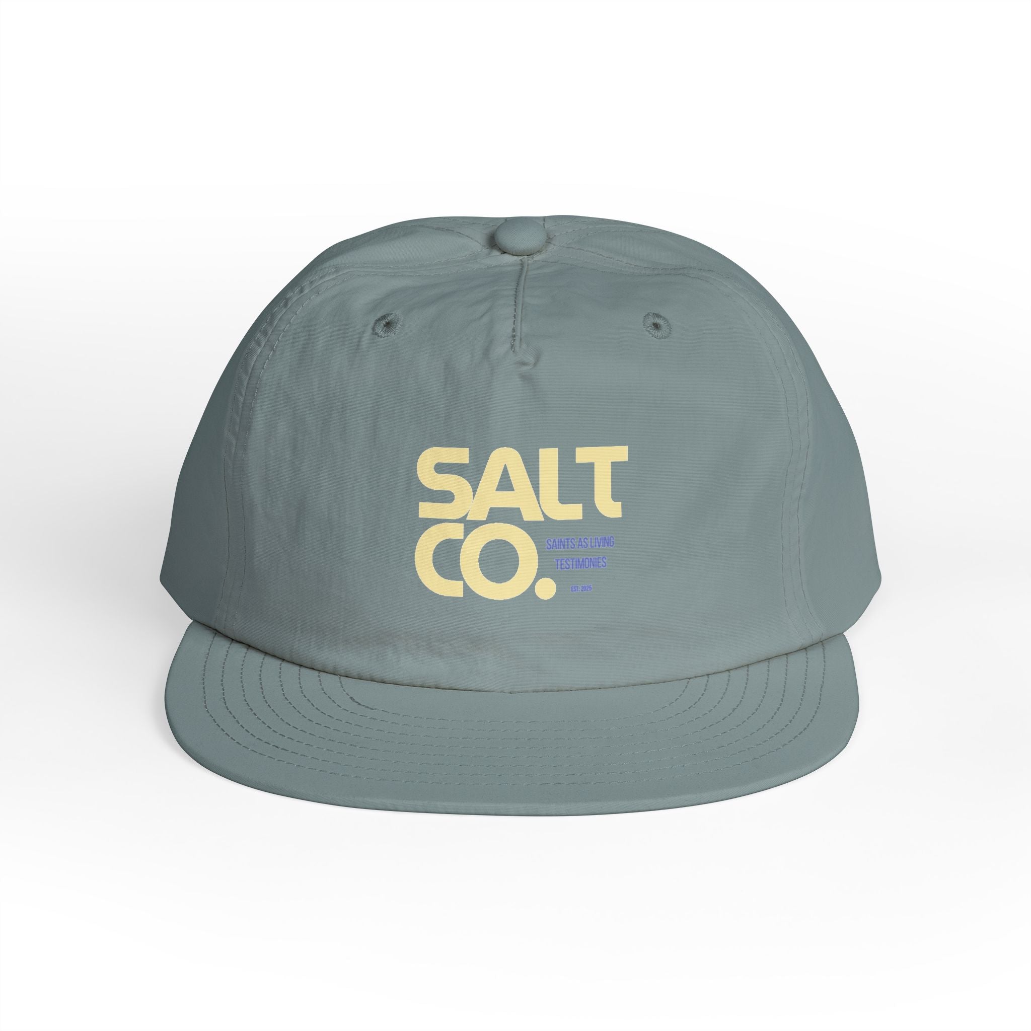 Salt Co. Surf Cap — Washed Beach Snapback Hat