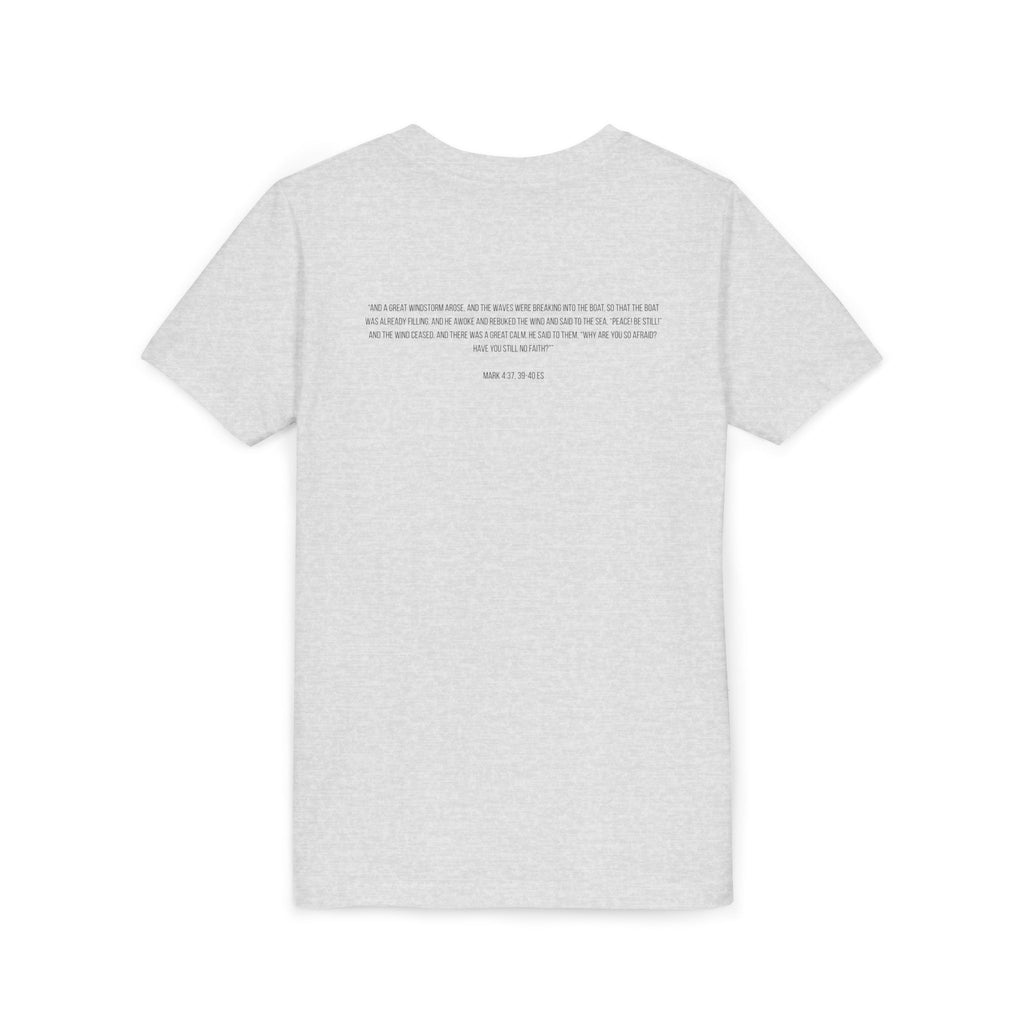 Youth Tee with Subtle Sailboat Design — Minimalist Inspirational Kids T-Shirt