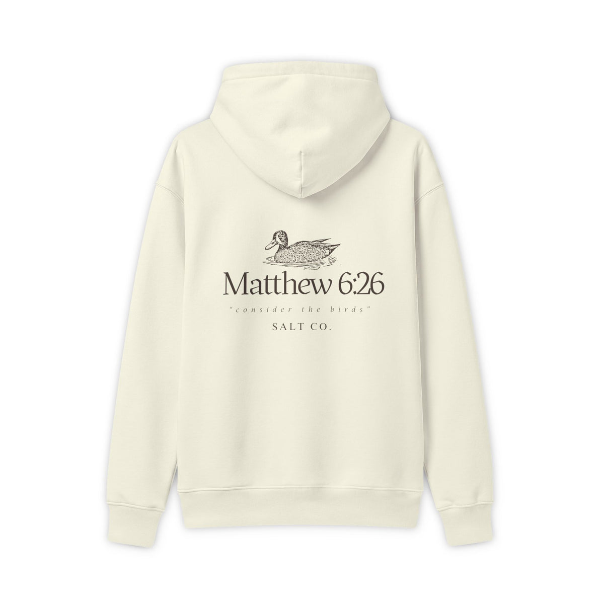 "Consider the birds" Hooded Sweatshirt
