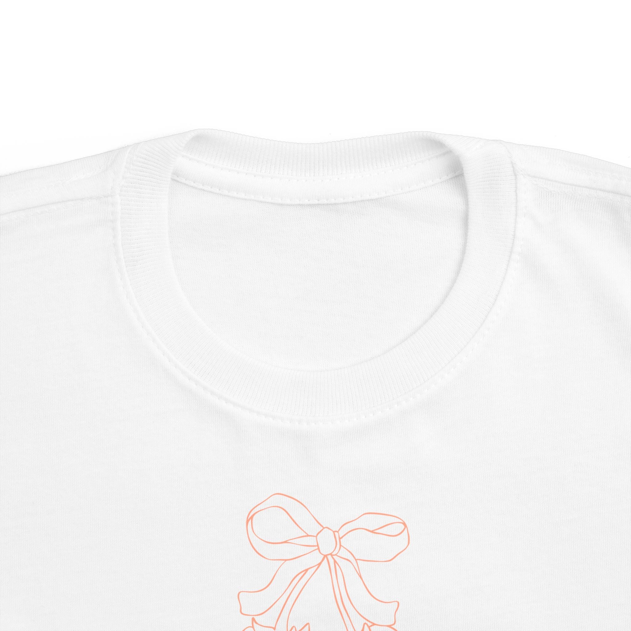 Toddler Girl Tee — "Jesus Loves Me This I Know"