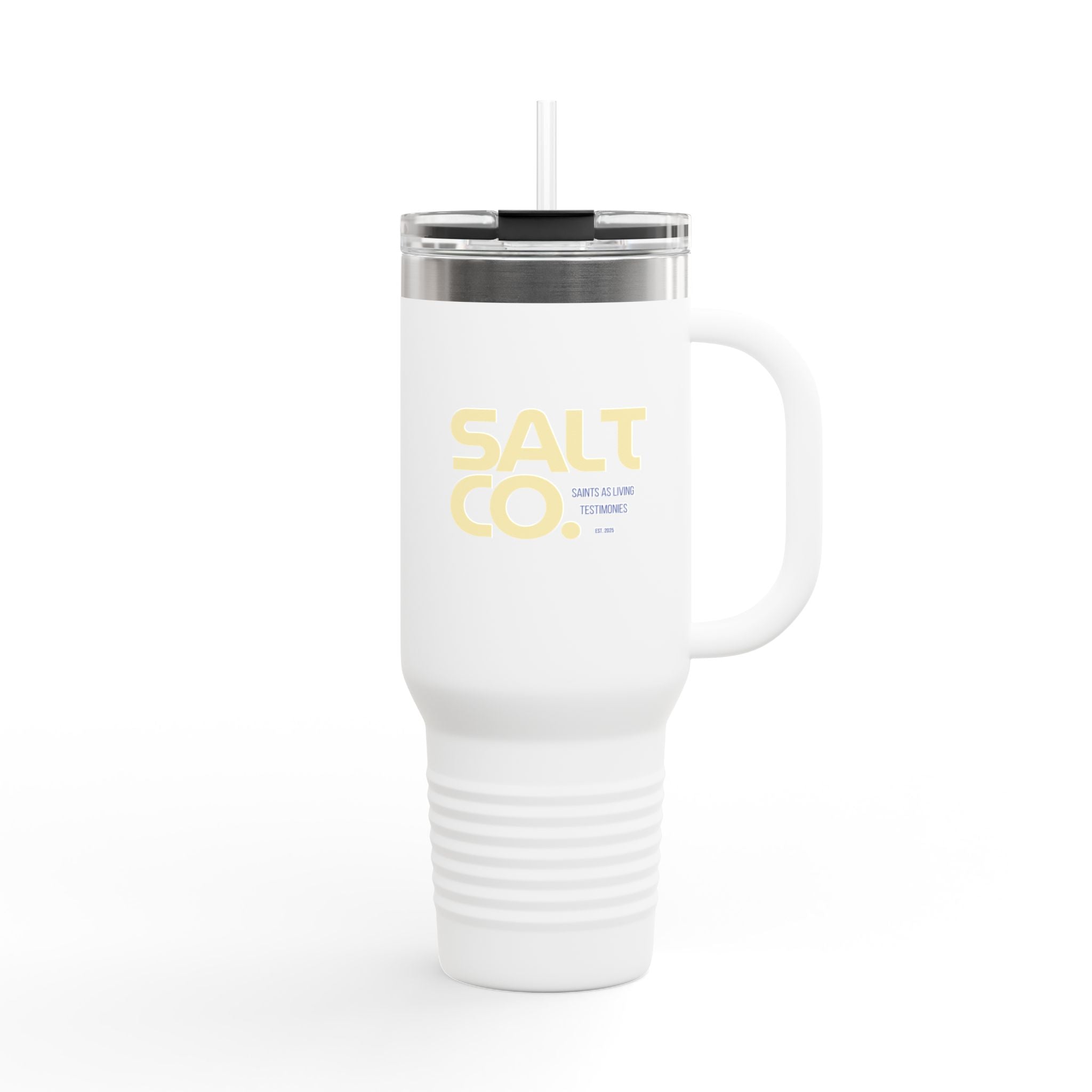 Salt Co. 40oz Insulated Travel Mug – Large Stainless Steel Tumbler with Lid & Handle