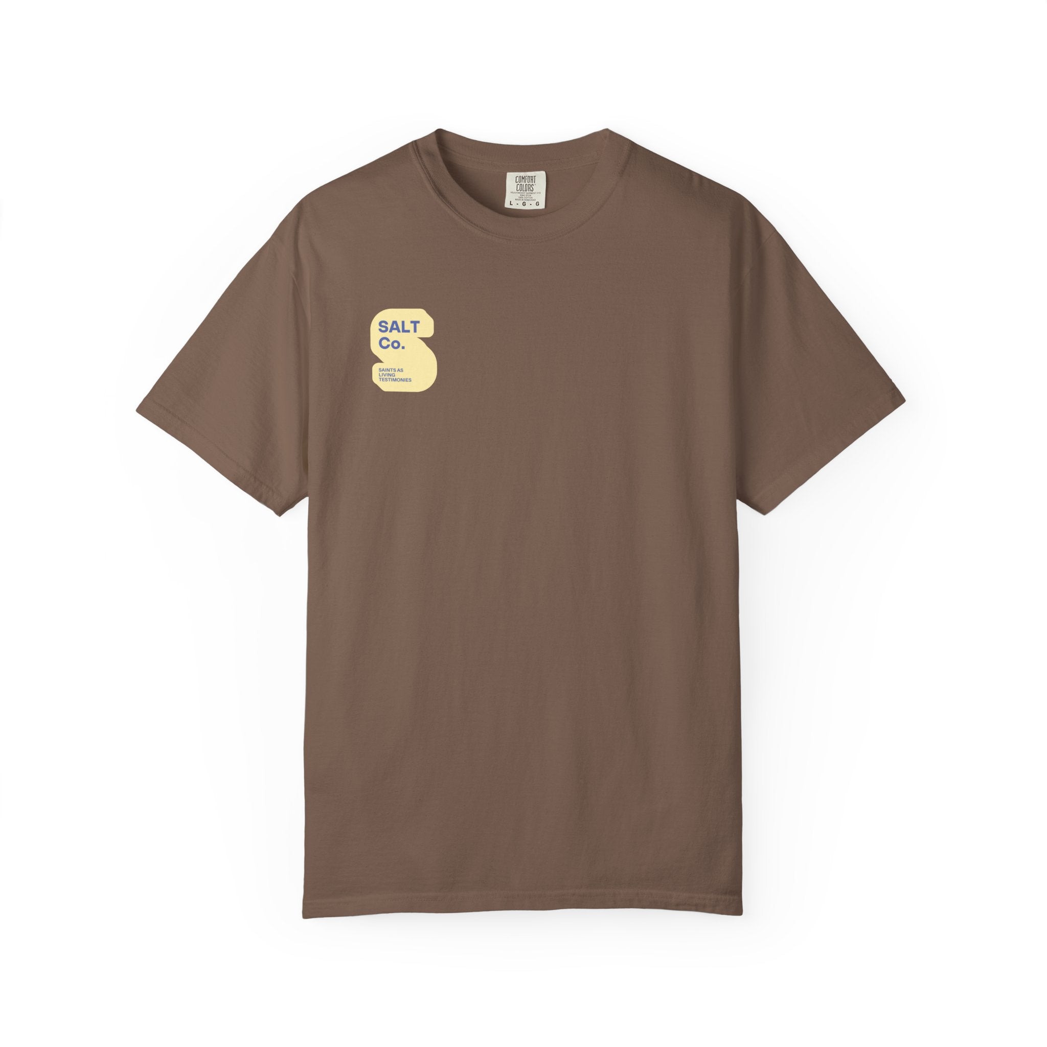 SALT Co. Graphic T-Shirt — 'Saints As Living Testimonies' Retro Logo Tee