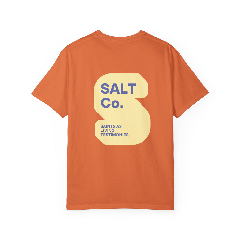 SALT Co. Graphic T-Shirt — 'Saints As Living Testimonies' Retro Logo Tee