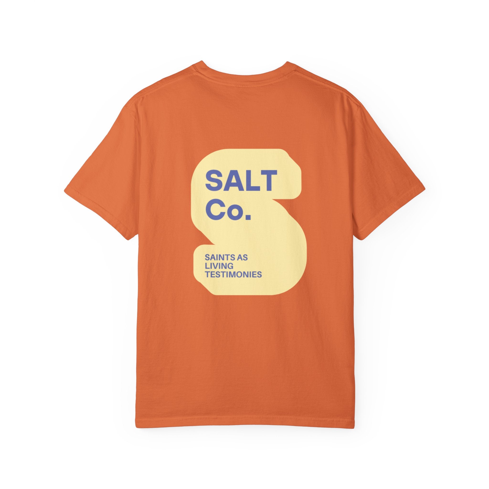 SALT Co. Graphic T-Shirt — 'Saints As Living Testimonies' Retro Logo Tee