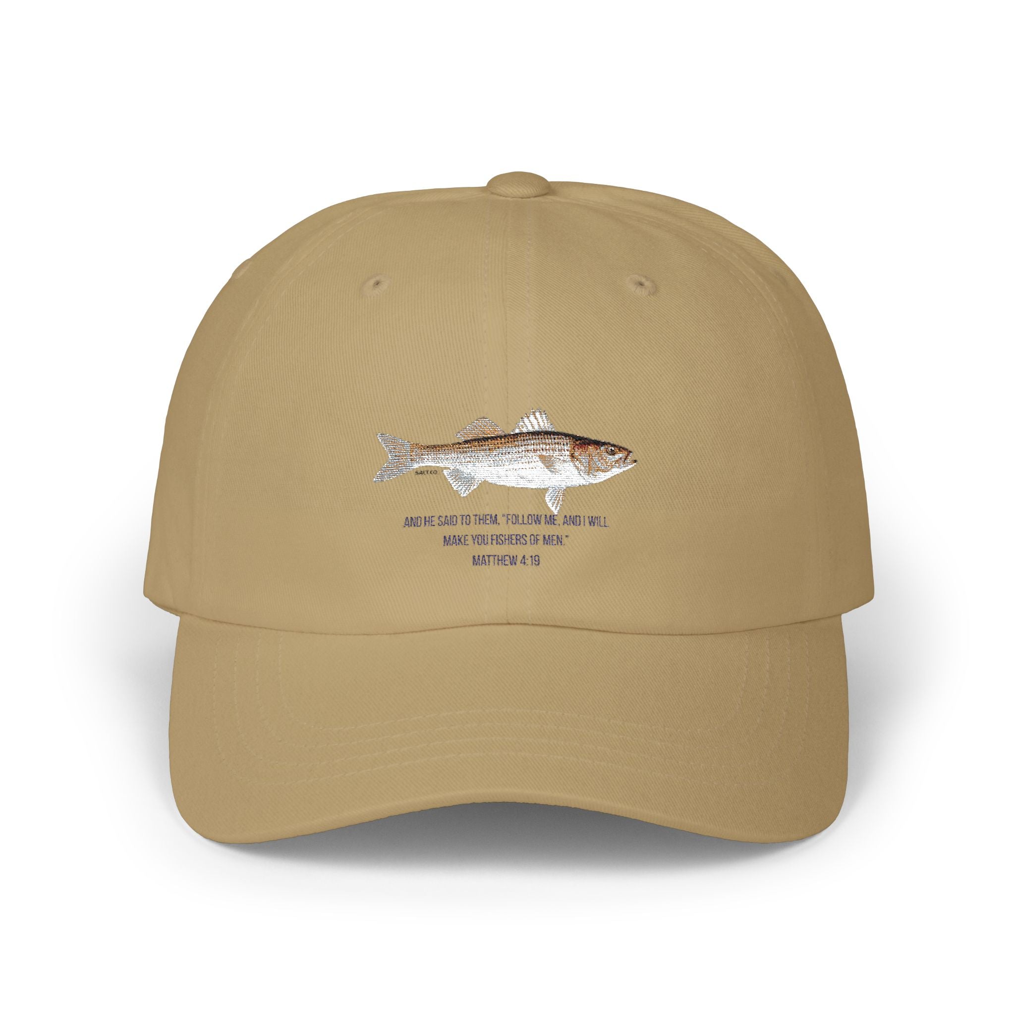 Walleye Fish Dad Cap — Embroidered Fishing Hat for Anglers