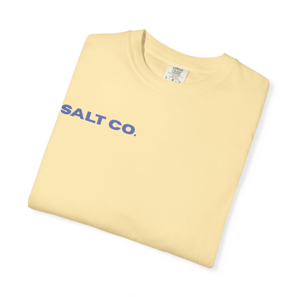 Salt Co. Minimalist Tee — "SAINTS AS LIVING TESTIMONIES" Back Print