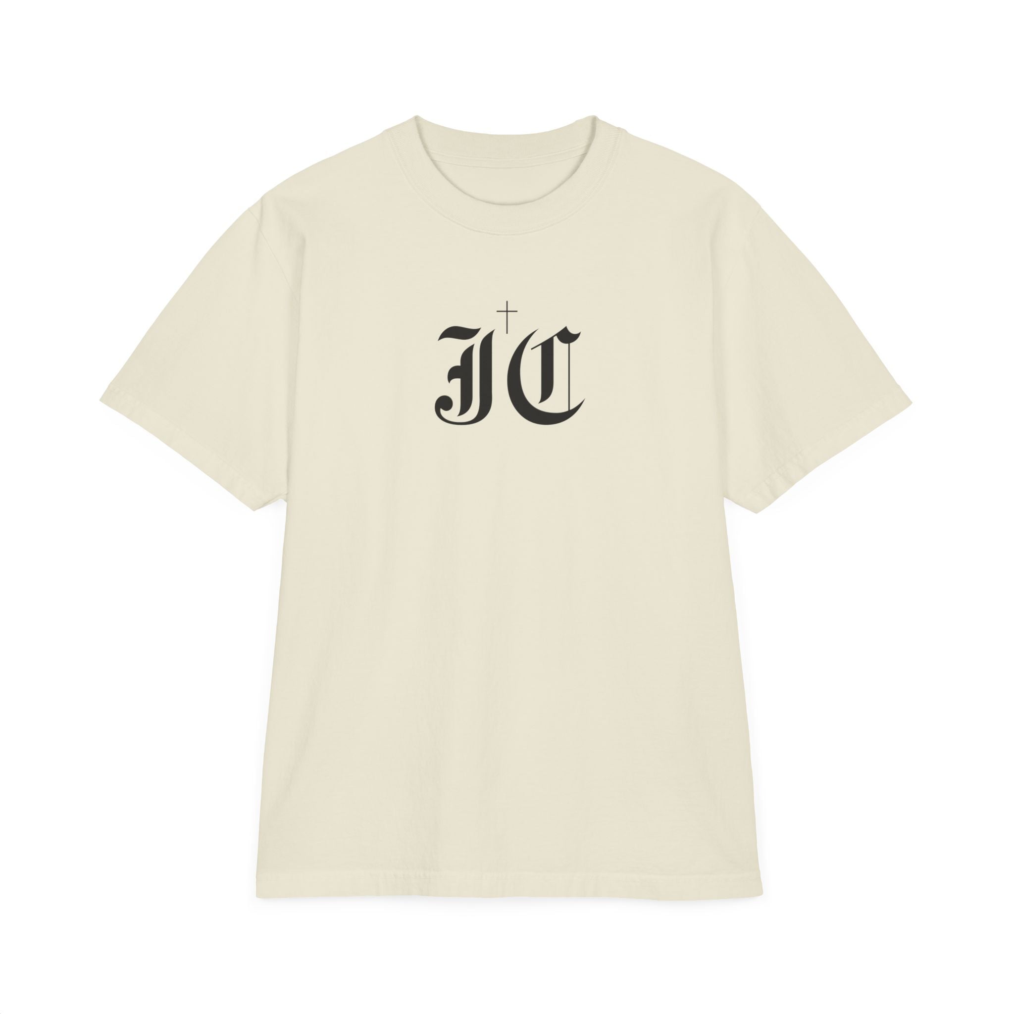 'JC'  — "Saints as Living Testimonies" Drop-Shoulder T-Shirt