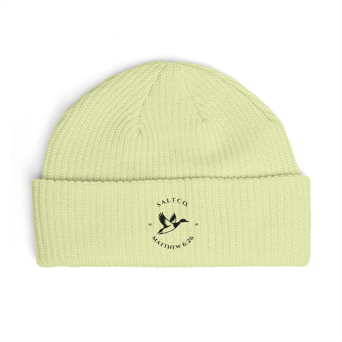 Matthew 6:26 Cuff Beanie