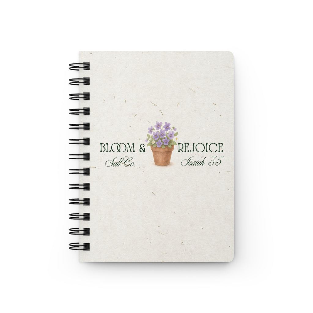 Spiral Journal — Bloom & Rejoice Gardening Notebook