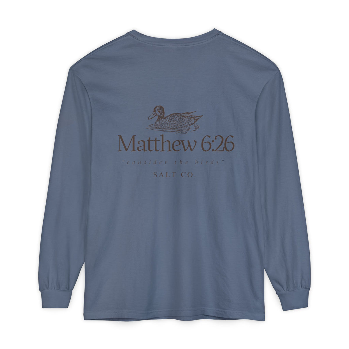 "Consider the birds" Long sleeve Tee