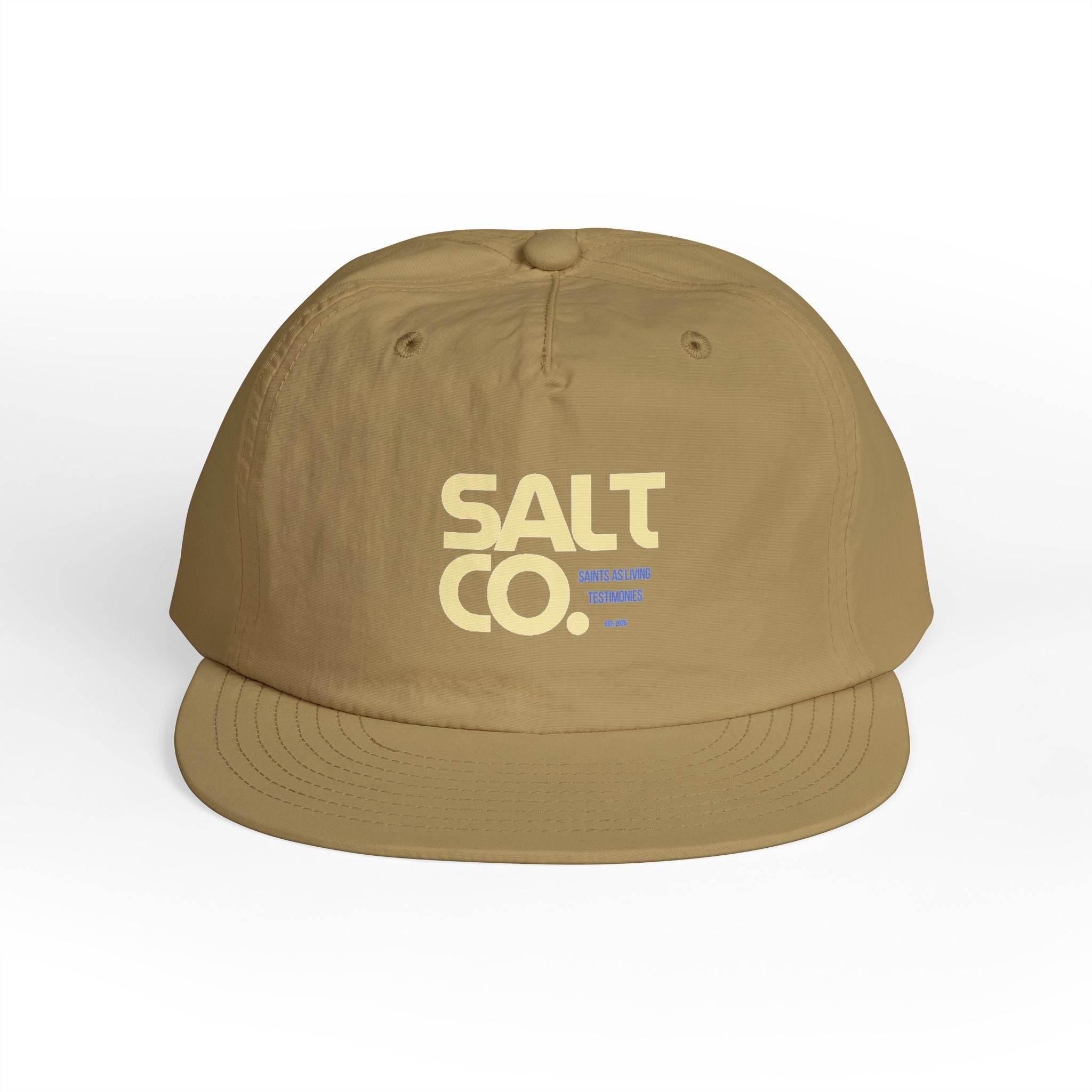 Salt Co. Surf Cap — Washed Beach Snapback Hat