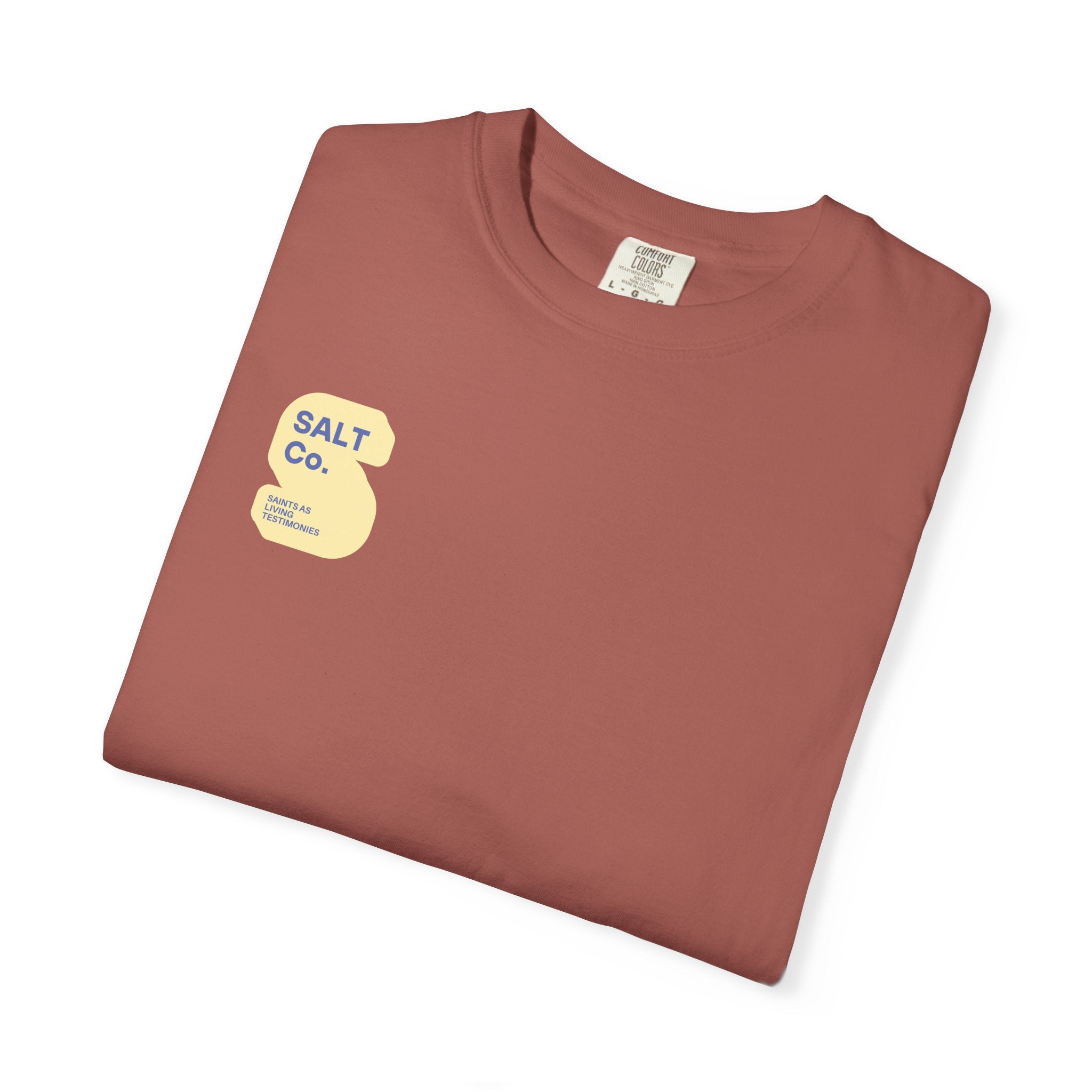 SALT Co. Graphic T-Shirt — 'Saints As Living Testimonies' Retro Logo Tee