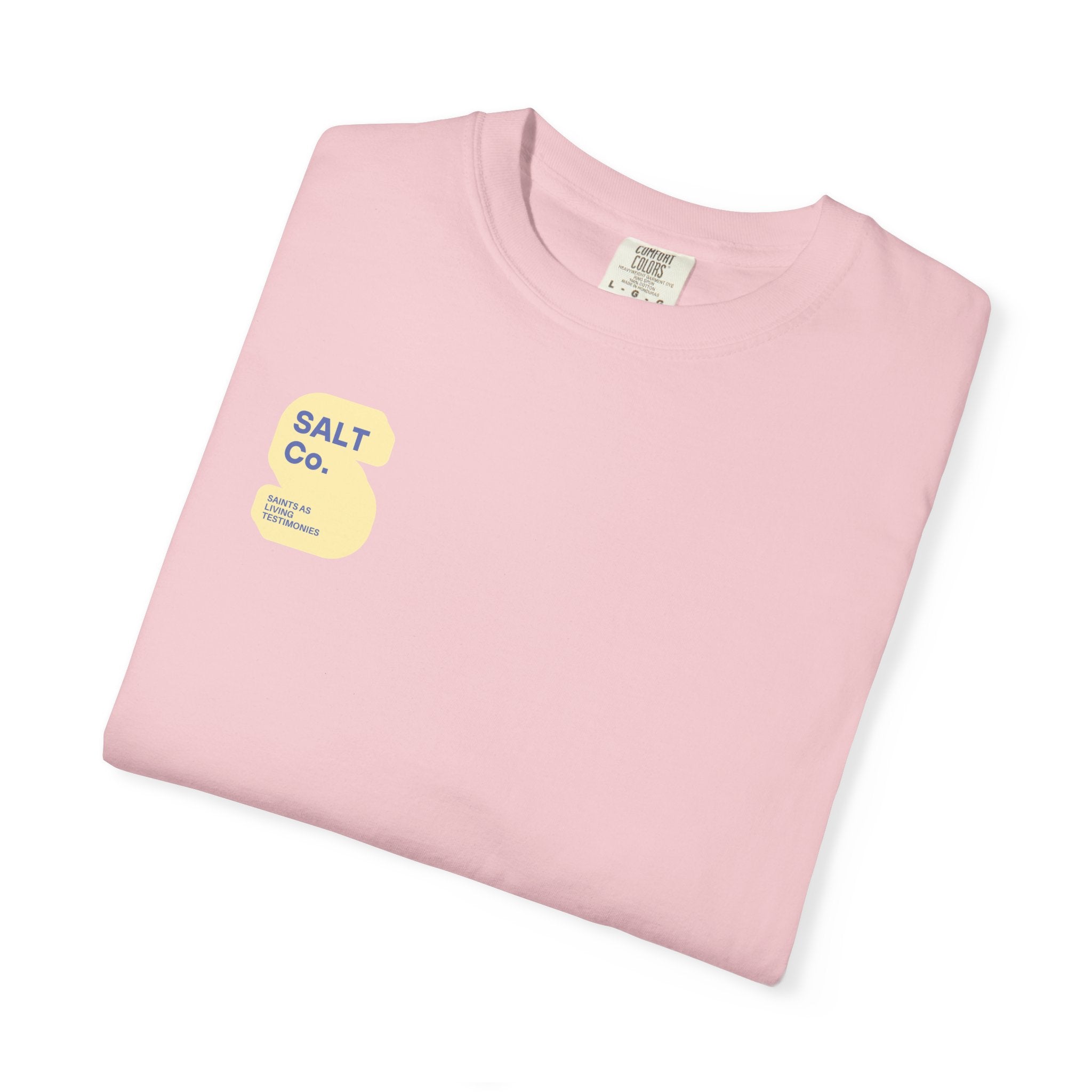 SALT Co. Graphic T-Shirt — 'Saints As Living Testimonies' Retro Logo Tee