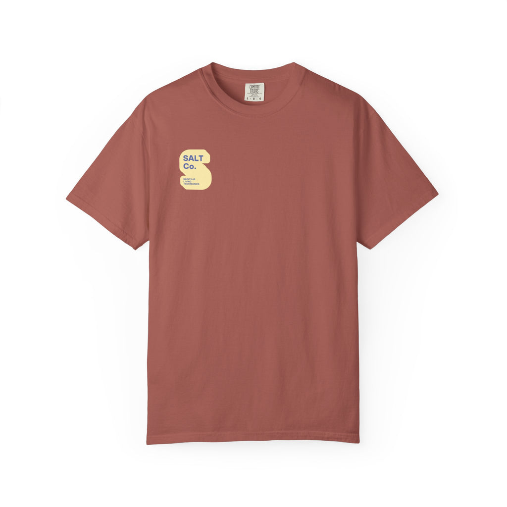 SALT Co. Graphic T-Shirt — 'Saints As Living Testimonies' Retro Logo Tee