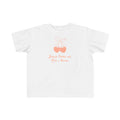 Toddler Girl Tee — "Jesus Loves Me This I Know"
