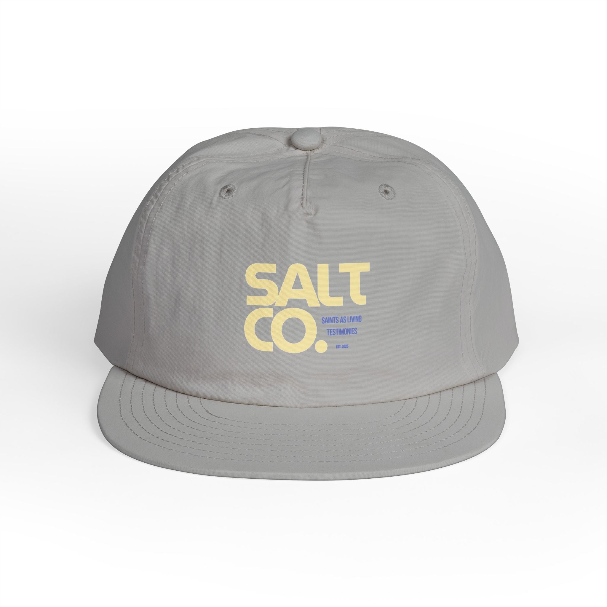 Salt Co. Surf Cap — Washed Beach Snapback Hat