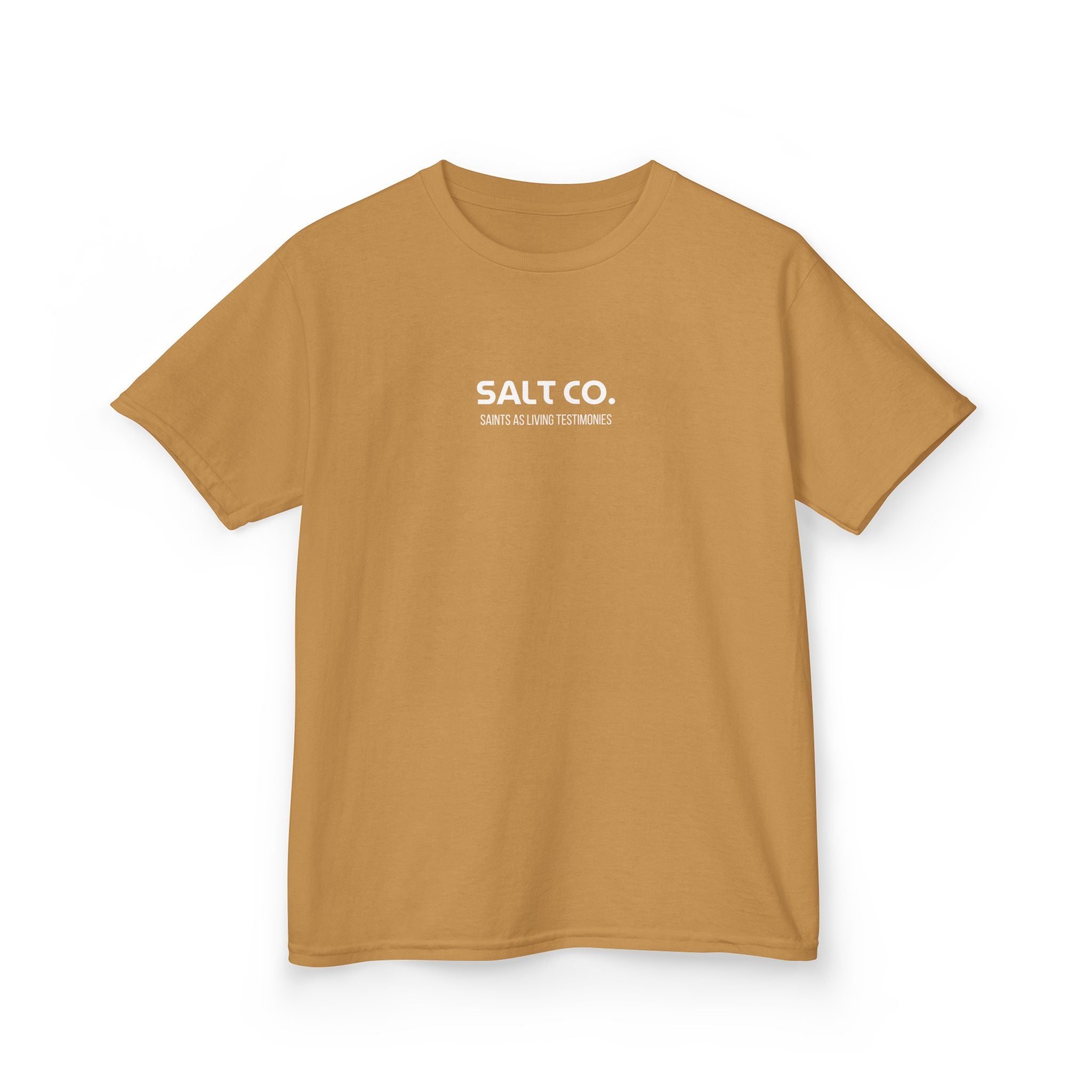 Kids T‑Shirt — "Jesus Loves You" Smiley Tee (Salt Co.)