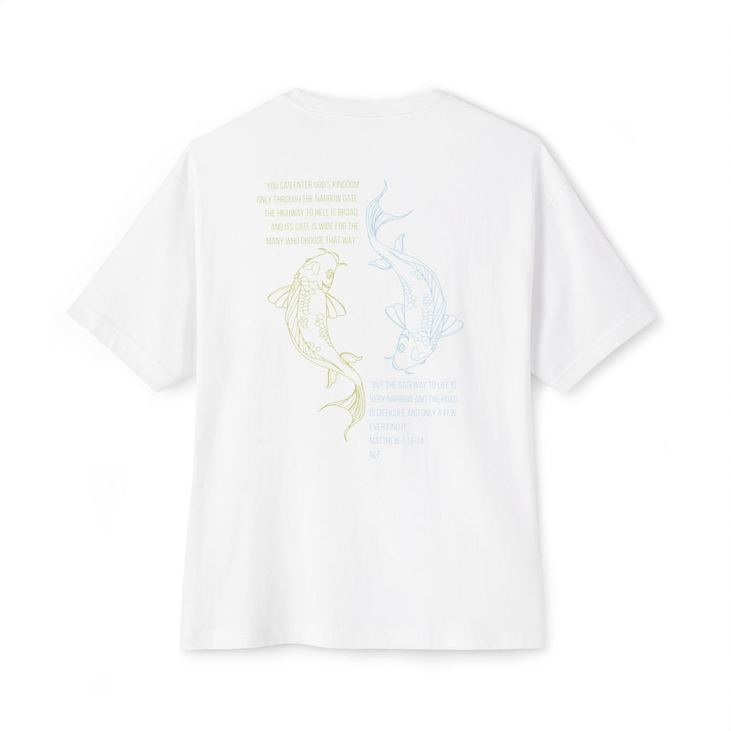 Salt Co. Minimal Logo Tee — Oversized Boxy Cotton Shirt