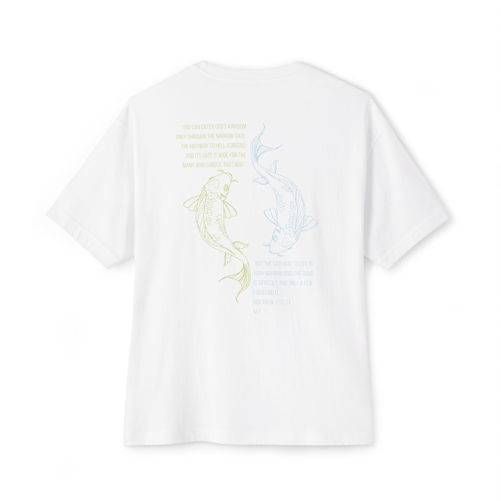 Salt Co. Minimal Logo Tee — Oversized Boxy Cotton Shirt