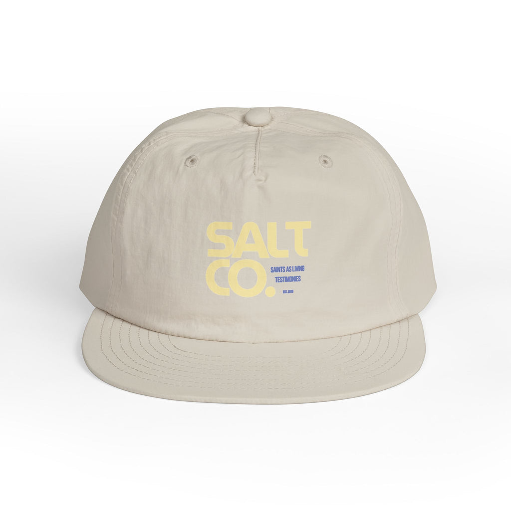 Salt Co. Surf Cap — Washed Beach Snapback Hat