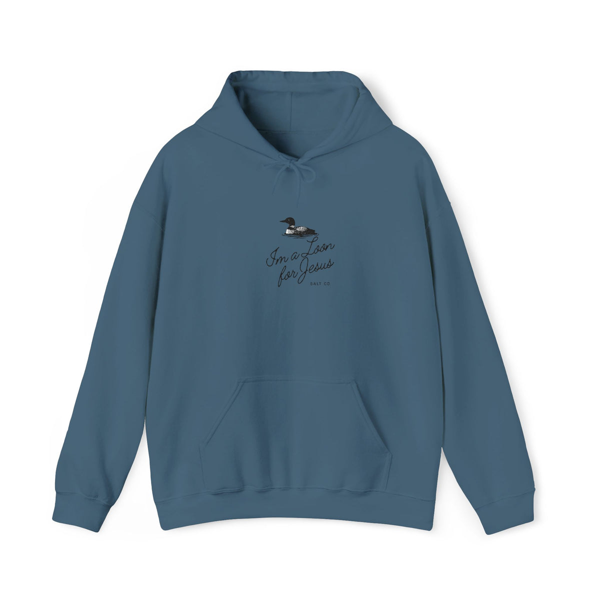 "I'm a Loon for Jesus" Embroidered Hoodie